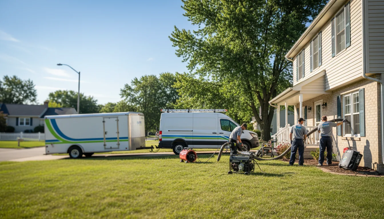 Flooded Basement Restoration And Cleanup With Repair in Mcconnell Afb, KS near me